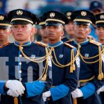 Foto: Presidente Daniel Ortega en acto por aniversario de la Policía Nacional y el Ministerio del Interior / TN8