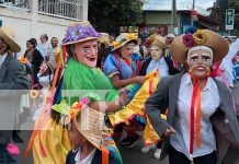 Foto: El Viejo y la Vieja recorrió las calles del departamento de Carazo/TN8