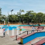 Foto: semifinal de la disciplina de Skateboarding en los juegos juveniles/TN8