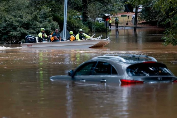 Foto: víctimas mortales que dejó el huracán Helene en el sureste de Estados Unidos/Cortesía