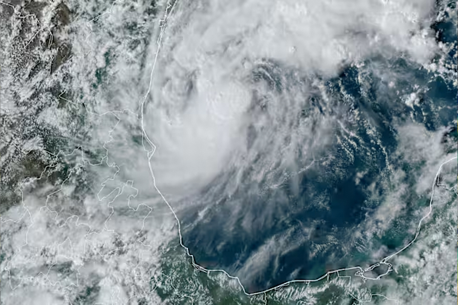 Foto: Se forma la tormenta tropical Milton en el golfo de México /Cortesía