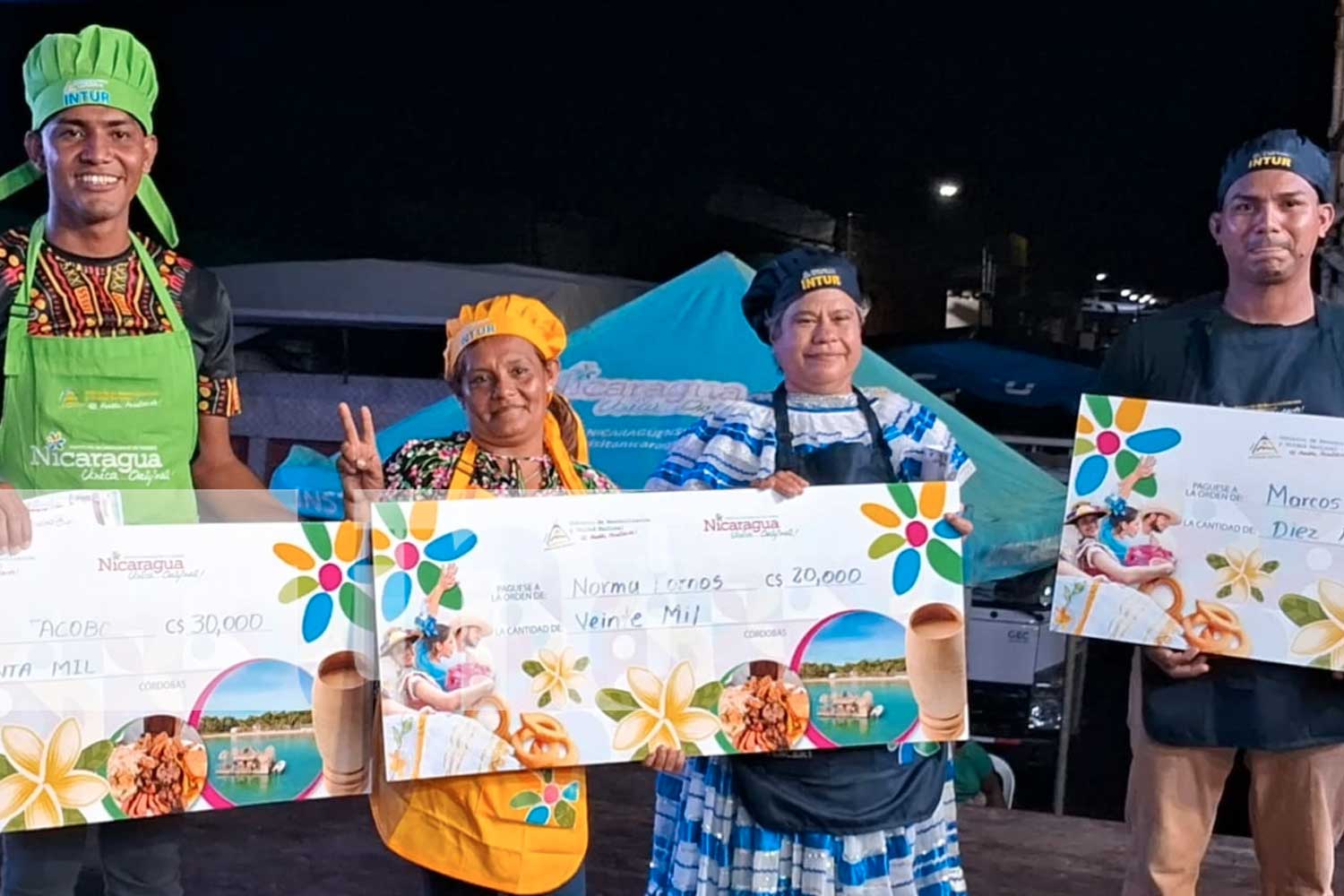 Foto: Costa Caribe Norte gana primer lugar en festival gastronómico nacional "Patria Bendita"/TN8