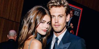 Foto: Kaia Gerber y Austin Butler estuvieron en el centro de atención/Cortesía