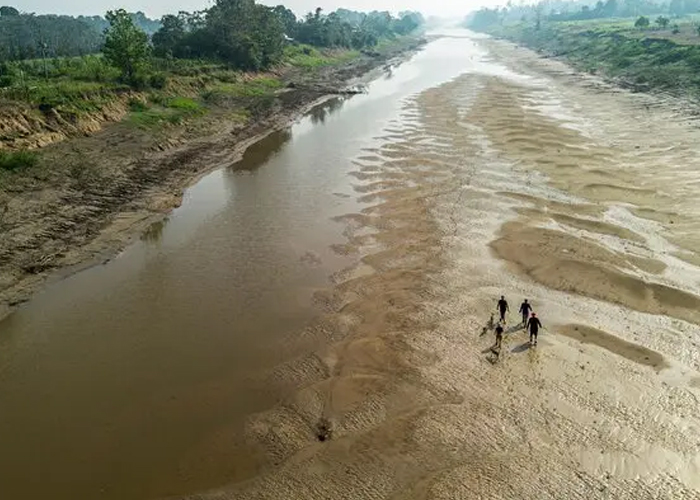 Foto: El río Amazonas en peligro /cortesía 