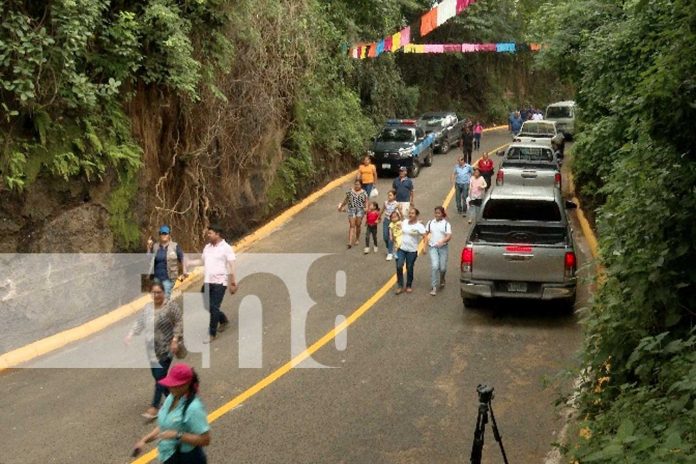 Foto: ¡Adiós al lodo! Inauguran ocho calles pavimentadas en Los Rivas, Managua/ TN8