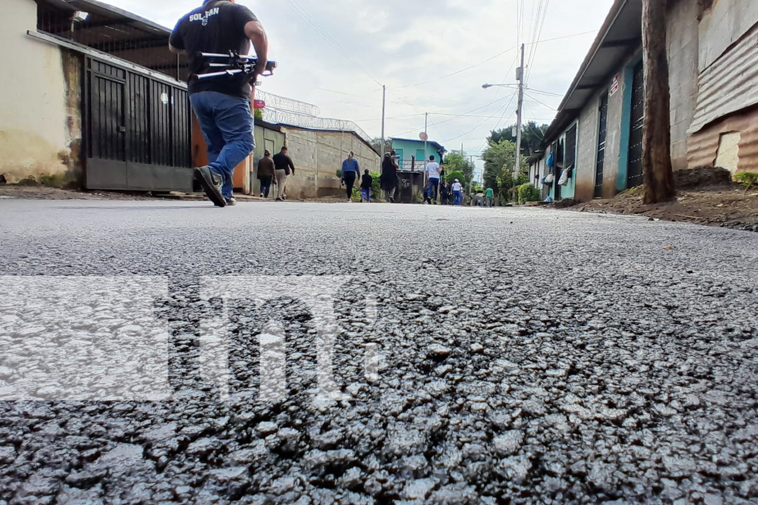 Foto: Días de charco se acaban para pobladores del barrio Villa Reconciliación /TN8