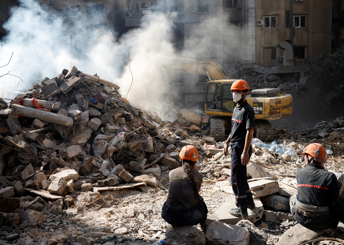 Foto: Ataque en Beirut /cortesía  