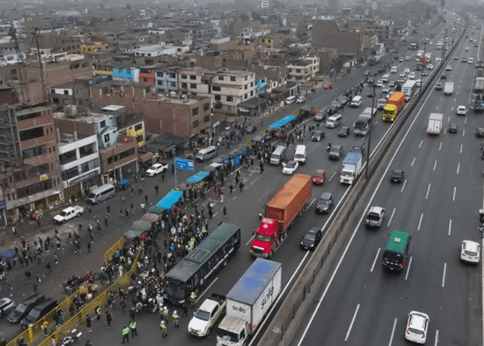 Foto: Protestas en Perú /cortesía 