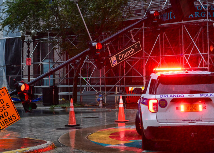 Foto: Florida tras el paso del huracán Milton /cortesía 