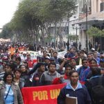 Foto: Protestas en Perú /cortesía