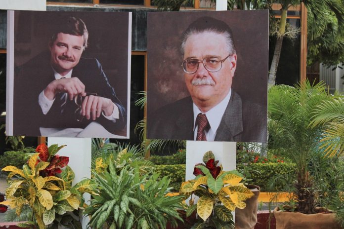 Foto: Emotivo homenaje a Paul Oquist en conmemoración de su 81º aniversario/TN8