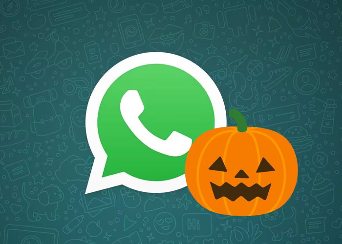 Foto: WhatsApp modo Halloween /cortesía 