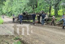 Foto: Accidente de tránsito deja lesionados en la Isla de Ometepe /TN8