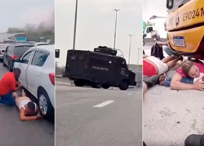 Foto: El enfrentamiento tuvo lugar en la Avenida Brasil/Cortesía