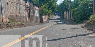 Foto: Calles para el pueblo continúa embelleciendo los barrios de Managua/TN8