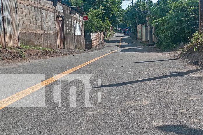 Foto: Calles para el pueblo continúa embelleciendo los barrios de Managua/TN8