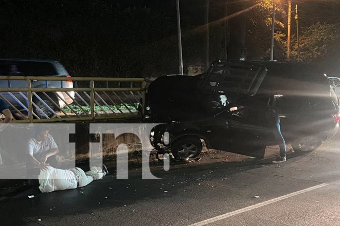 Foto: Accidente de Managua/TN8