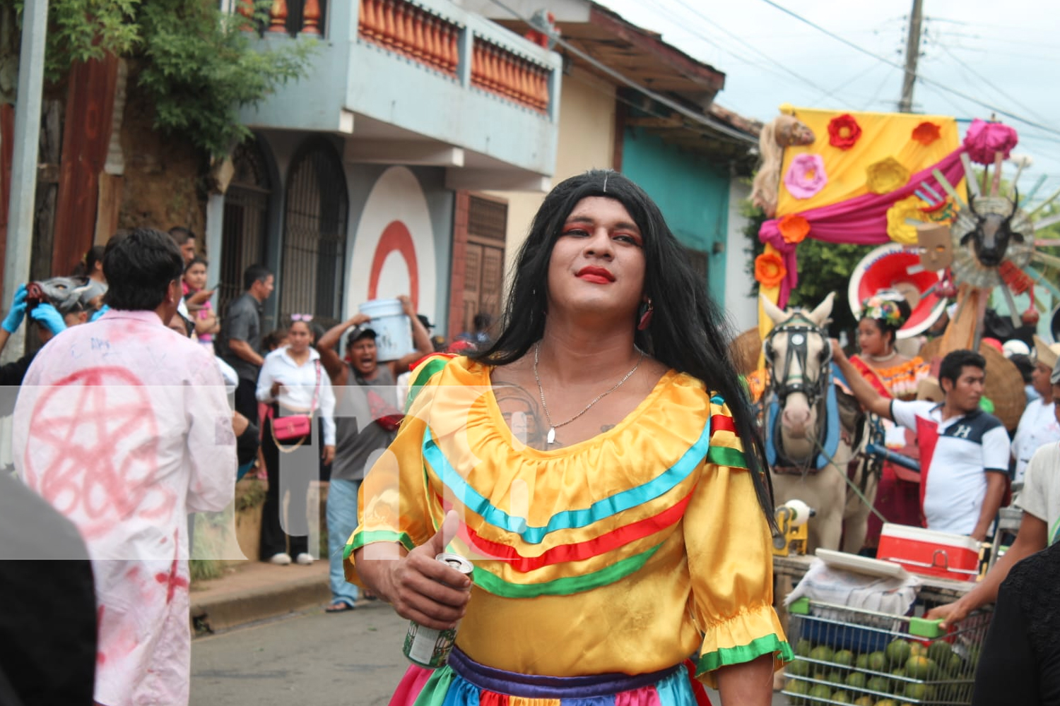 Foto: El Torovenado de Monimbó: Tradición y jolgorio en las calles de Masaya/TN8