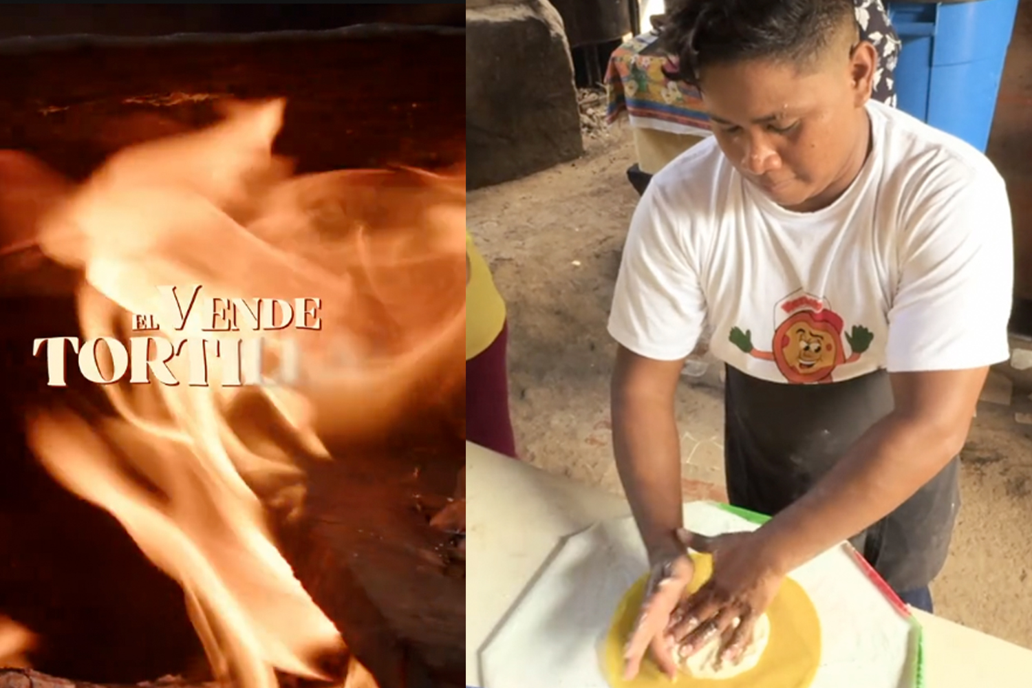 Foto: La Joela y su venta de tortillas /Cortesía