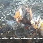 Foto: Ataque israelí en el Líbano activó alertas de terremoto /Cortesía