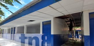 Foto: Avanza a paso firme la remodelación de un centro educativo en Somoto /TN8