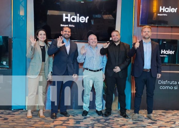 Foto: Televisores HAIER en Nicaragua /TN8