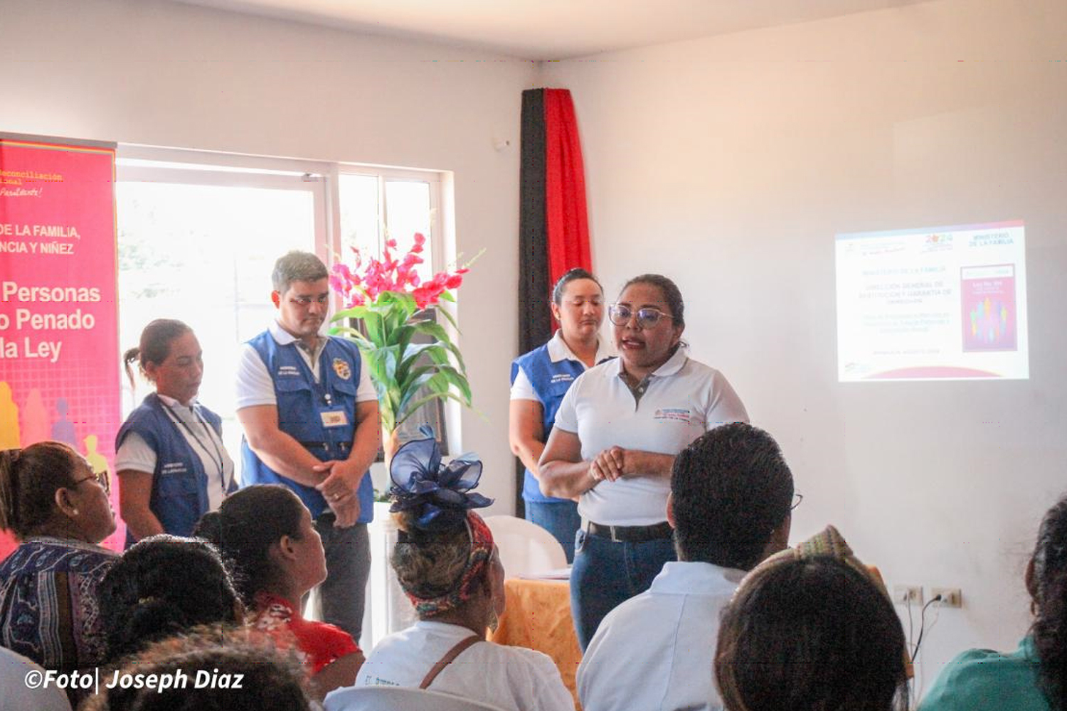 Foto: Encuentros comunitarios en frontera promueven protección de niñas y niños en Nicaragua/ Cortesía