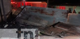 Foto: Hijo intenta quemar a su madre junto a la vivienda en el bo. Milagro de Dios/TN8