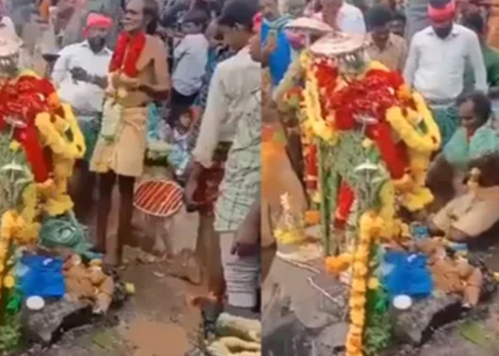 Foto: Sacerdote muere en ritual /cortesía 