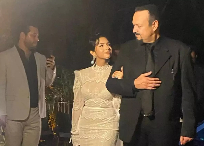 Foto: Pepe Aguilar sobre Christian Nodal /cortesía 