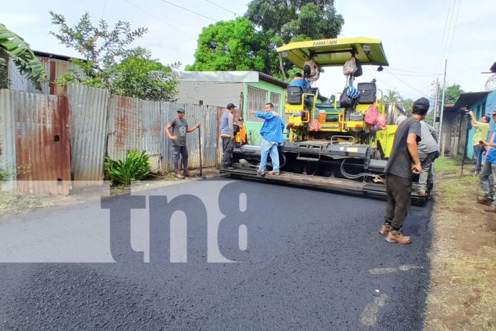 Foto: Días de charco se acaban para pobladores del barrio Villa Reconciliación /TN8