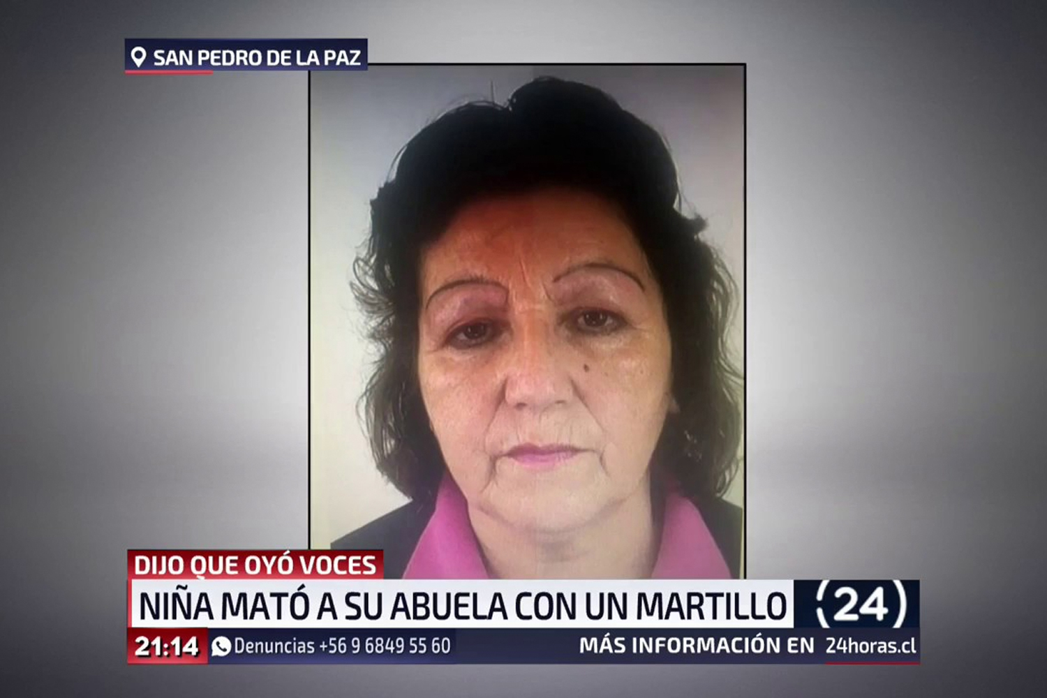 Foto: Hombre mata a su abuela con un martillo en EE.UU. /Cortesía