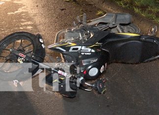 Foto: Joven motociclista pierde la vida en trágico accidente en Managua /TN8