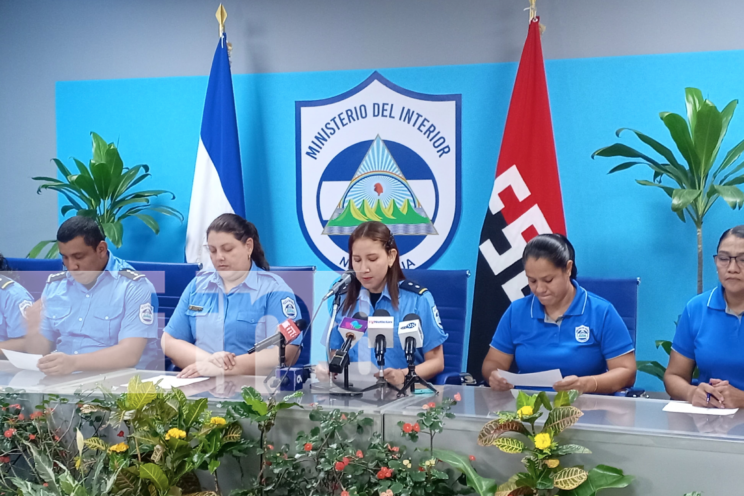 Foto: El Ministerio del Interior informó al pueblo de Nicaragua sobre 122,570 servicios durante la semana del 19 al 25 de octubre/TN8