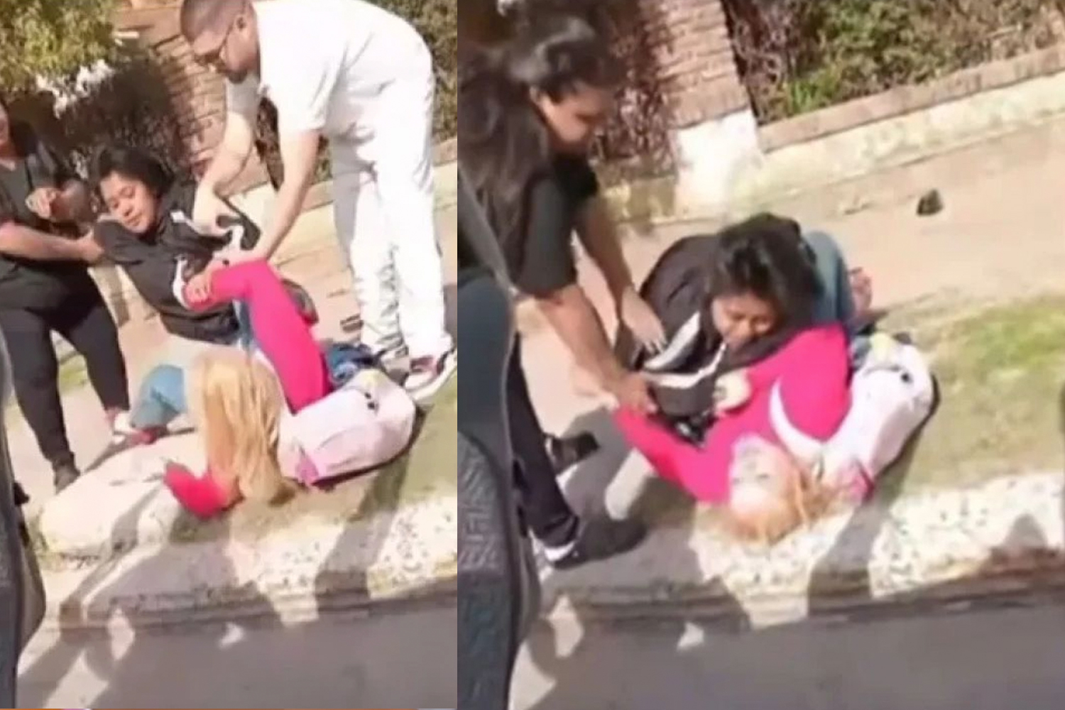 Foto: Madre agrede brutalmente a una maestra /cortesía