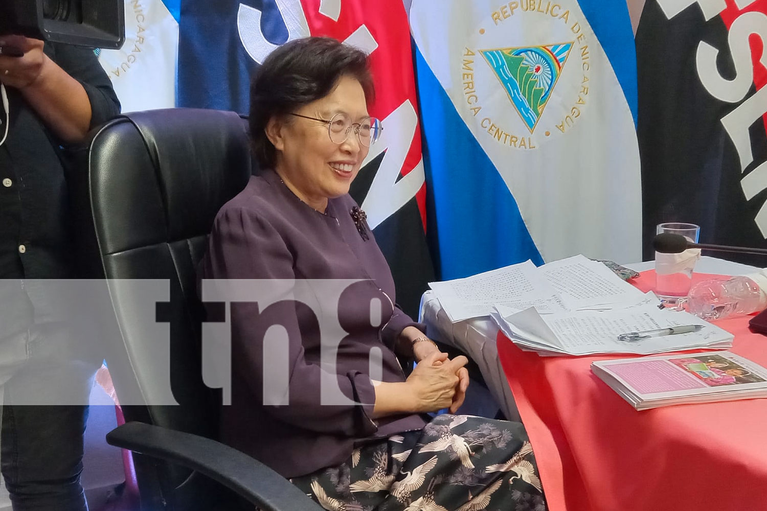 Foto: Representante del Partido Comunista de China elogia programas sociales de Nicaragua/ TN8