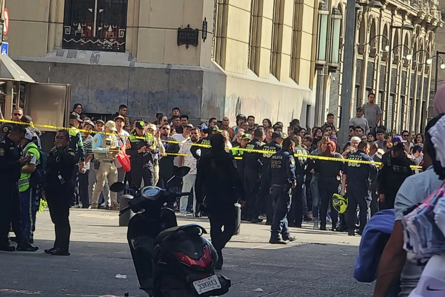 Foto: Balacera en Ciudad de México deja dos muertos /Cortesía