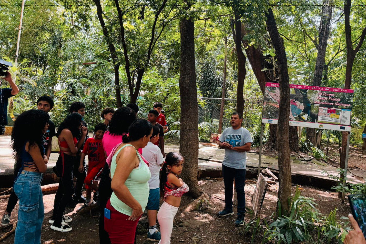 Foto: INAFOR fomenta el amor por la naturaleza en niños y niñas con encuentro creativo/Cortesía