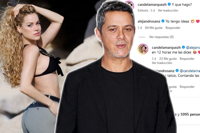 Foto: Alejandro Sanz y Candela Márquez desatan rumores de romance /Cortesía