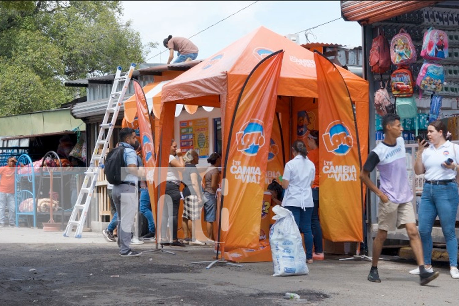 Foto: LOTO abre su 12º LOTOCENTRO en el Mercado Oriental de Managua/ TN8