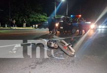 Foto: Un grave accidente en el km 27 de la carretera Masaya-Nindirí deja un joven fallecido fue trasladado en estado crítico pero no resistió/TN8