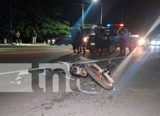 Foto: Un grave accidente en el km 27 de la carretera Masaya-Nindirí deja un joven fallecido fue trasladado en estado crítico pero no resistió/TN8