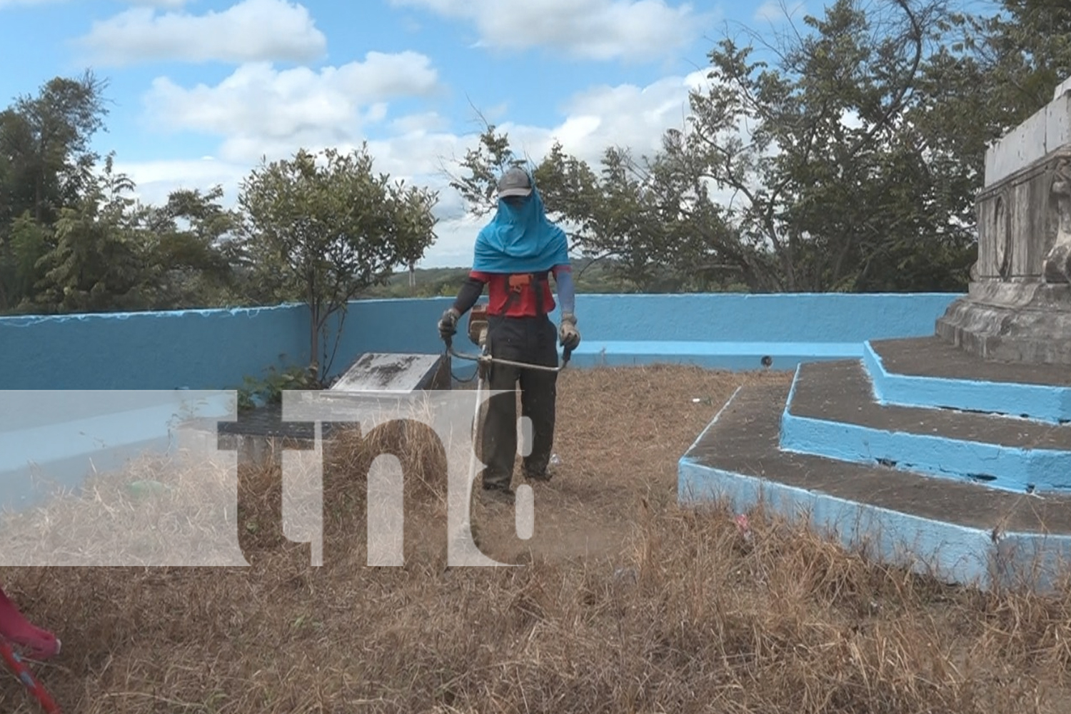 Foto: Alcaldía de Rivas remozan cementerios para el Día de los Fieles Difuntos/TN8