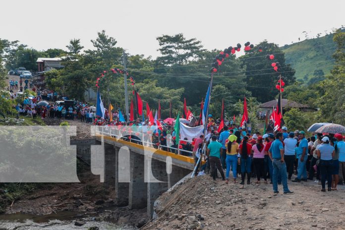 Foto: Triángulo Minero se fortalece con la inauguración del puente San Marcos de Nasawe / TN8