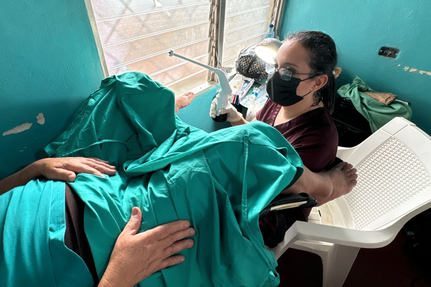 Foto. Más de 3,000 mujeres reciben atención médica en Mega Feria de Salud en Nueva Guinea/Cortesía