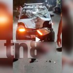 Foto: Motociclista queda hospitalizado tras chocar con un carro en la Carretera Norte/TN8