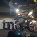 Foto: Accidente en Juigalpa: Motociclista sufre graves lesiones tras chocar con taxi. se recomienda conducir con precaución/TN8