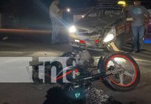 Foto: Accidente en Juigalpa: Motociclista sufre graves lesiones tras chocar con taxi. se recomienda conducir con precaución/TN8