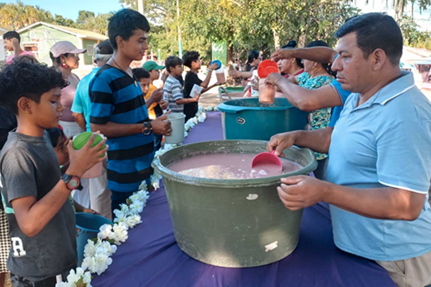 Foto: Diriá celebra el “Tradicional Atol de Ánimas” en honor al día de los difuntos/Cortesía