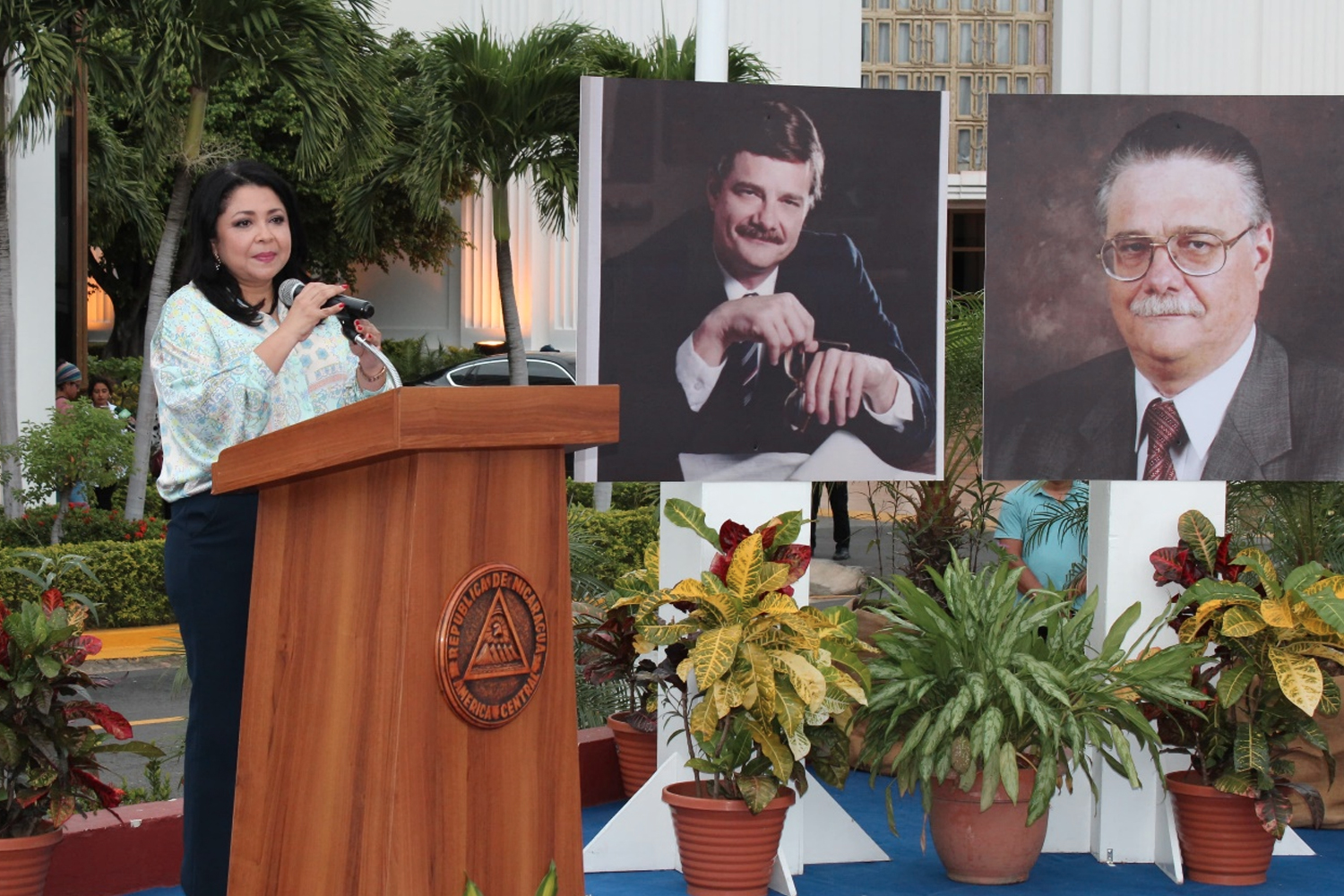 Foto: Emotivo homenaje a Paul Oquist en conmemoración de su 81º aniversario/TN8